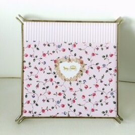 ゴールドフレーム付きお鍋敷き（オーダー可）