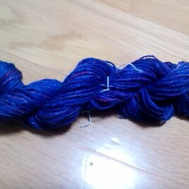 エジプトリネン多色染め青紫