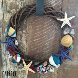 海辺のトロピカルリース