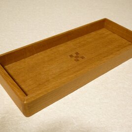 ペン皿　ナラ材　