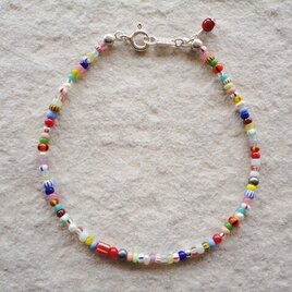 再販★SV925★BEADS BRACELET★MALTICOLOR❷/SANGO