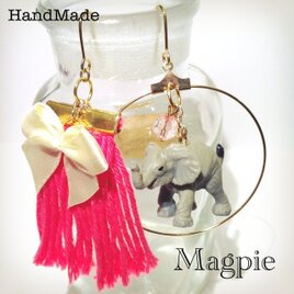 エレファントフープピアス