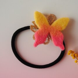 セミオーダー　羊毛フェルト 羊毛フェルトのベビーギフト☆ネコさんのニギニギ【セミオーダー