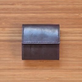 BRIDLE SQUARE COIN-CASE【ダークブラウン／受注製作】