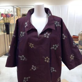 着物生地のチュニック