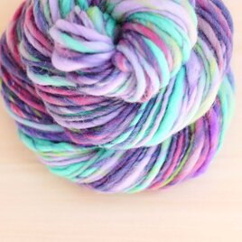 50g/合太｜夢見がちな象｜アンゴラ混｜手紡ぎの毛糸