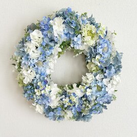 紫陽花リース VII「受注制作」