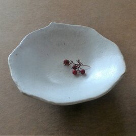 1.変形取皿 白結晶  只今、品切中出来上がり次第更新いたします。