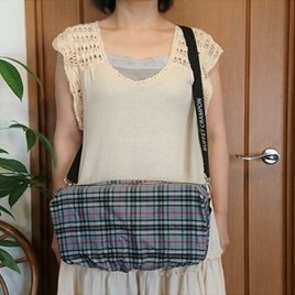 【レインカバー/グレー/タータンチェック】クランポン軽量コンパクトケース用（Buffet Crampon B クラリネット用）