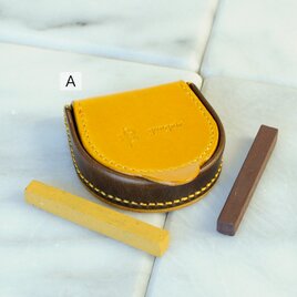 【カラーサンプル】　馬蹄型コインケース①