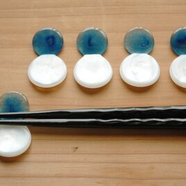 en お箸置き(ブルー)の画像