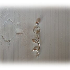 「釘っ子」（NO.01） シルバーピアス（AG925）