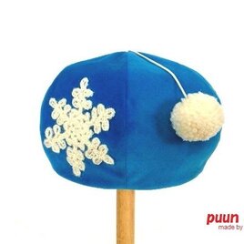 キッズのためのponponベレー帽