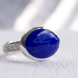 Sv ラピスラズリ　フリーサイズ　リング