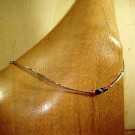 古代アゲート・縞瑪瑙＆古代カーネリアンネックレス