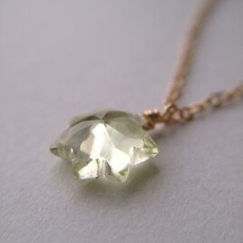 星の願いネックレス*レモンクォーツ