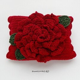 薔薇のティッシュケース