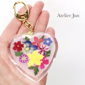 押し花の検索結果 キーホルダーのハンドメイド クラフト作品 手仕事品通販 Iichi ハンドメイド クラフト作品 手仕事品の通販