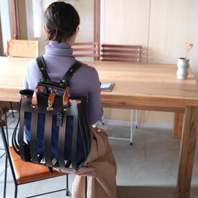 【受注製作】QUATTRO VINI〈 Black × Navy 〉