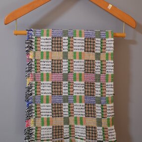 手織りDouble lambsilk -Green-