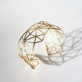 PRISMバングル　ゴールド