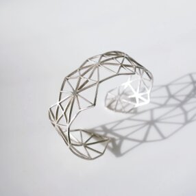 PRISMバングル　シルバー