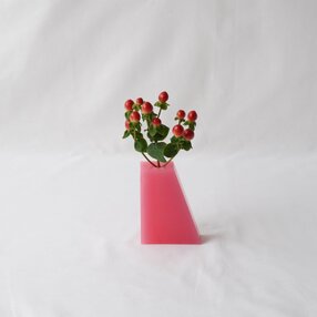 PRISMフラワーベース　キャンディピンク