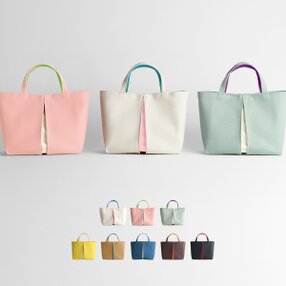 KOSHO ougi pleats 帆布 トートバッグ YS