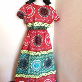 アフリカ布の検索結果 ワンピースのハンドメイド クラフト作品 手仕事品通販 Iichi ハンドメイド クラフト作品 手仕事品の通販