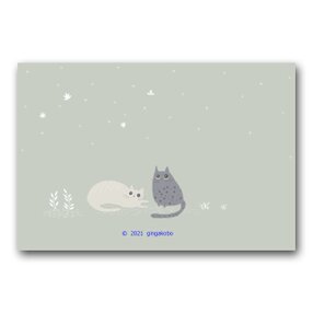 銀河工房が販売するポストカードのハンドメイド・クラフト作品・手仕事