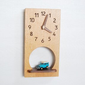 木製 掛け時計の通販 | iichi 日々の暮らしを心地よくするハンドメイド