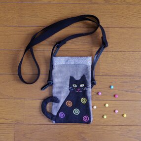 猫刺繍の検索結果 - ハンドメイド・クラフト作品・手仕事品通販 