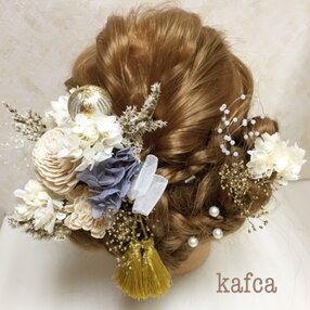 ドライフラワー髪飾りの検索結果 - ハンドメイド・クラフト作品・手 