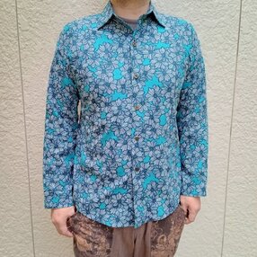 長袖和柄シャツの通販 | iichi 日々の暮らしを心地よくする