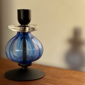 BODA Erik Hoglund candle holder ボダ エリックホグラン キャンドルホルダー ブルー