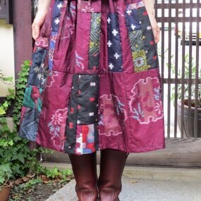 大島紬スカートの検索結果 - ハンドメイド・クラフト作品・手仕事品 