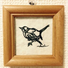 雀の検索結果 切り絵のハンドメイド クラフト作品 手仕事品通販 Iichi ハンドメイド クラフト作品 手仕事品の通販