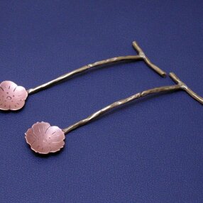 ティースプーン2本セット（桜、梅）