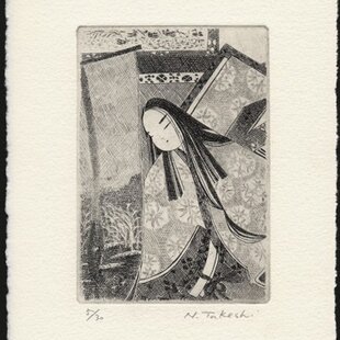 子猫・2021/ 銅版画 (作品のみ） | iichi 日々の暮らしを心地よくする