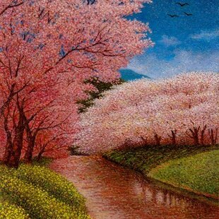 原画「ビルジュスト通りの家」F30・油彩画 額縁は付きません。 | iichi