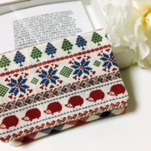 花刺繍のポケットティッシュケース | iichi 日々の暮らしを心地よく