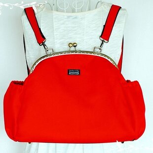 パフのパッチワークがま口 完成品 | iichi 日々の暮らしを心地よくする