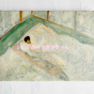 水彩画原画 湘南の夕日・江の島 ＃652 | iichi 日々の暮らしを心地よく