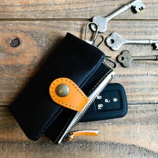 小物・アクセサリー Kee trifold key case/三つ折りキーケース 〖カラーオーダー〗〖受注制作