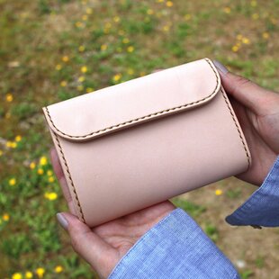 受注生産品】三つ折り財布 ～栃木サドルレザー～ | iichi 日々の暮らし