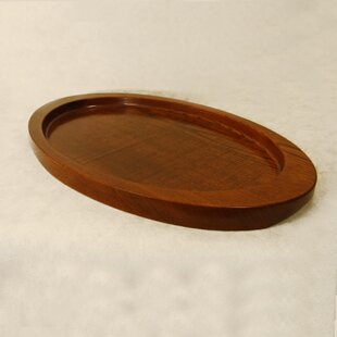 栗拭漆我谷盆 353mm×250mm×24mm 折敷 トレー №9026 | iichi 日々の
