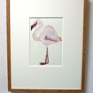 常念岳と《 安曇野 鏡面 水田 》 水彩画 風景画 原画 - メルカリ