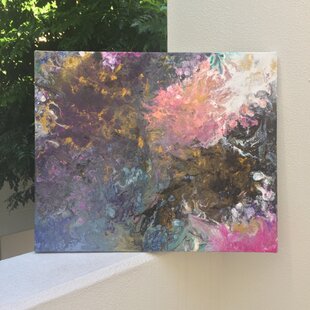 原画・油彩「田園と空 2026615」アート・絵画 ・F3（22×27