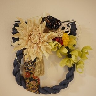 紫陽花のスワッグ ☆ antique green | iichi 日々の暮らしを心地よく