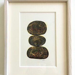 直径30㎝「空 その7」油彩・絵画・原画・丸形・アートパネル | iichi
